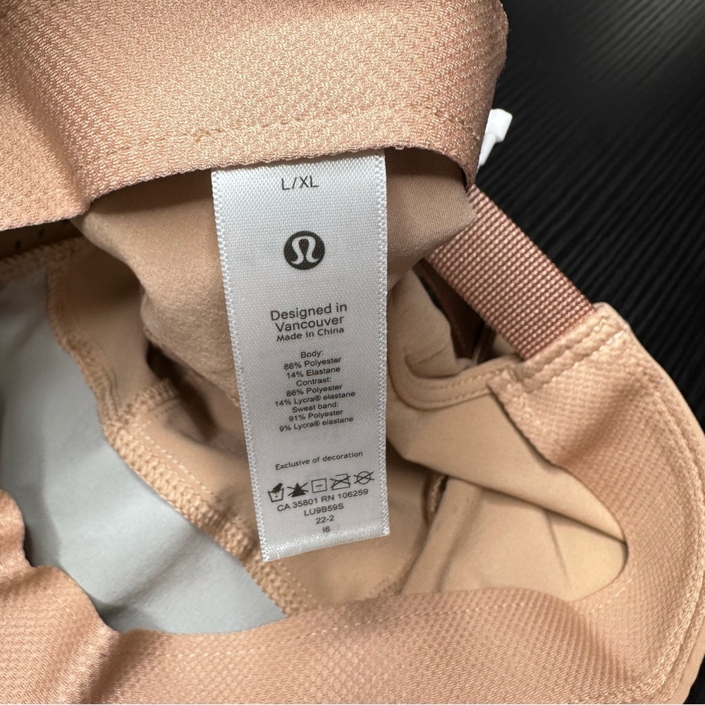 Lululemon Lightweight Crushable Run Hat NWT L/XL (GGRE/PCLY/SEAL) - Picture 8 of 10